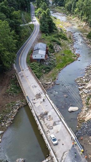 Thanks to North Carolina Department of Transportation, all communities in the mountains of Western North Carolina are accessible a year after Helene. But most of the repairs to roads and bridges are temporary, including US 19W along the Cane River in rural Yancey County. 🎥: Richard Stradling, Travis Long & Kevin Keister #HeleneRecovery #helene #westernnorthcarolina #WesternNC Healing Appalachia #NCDOT #hurricanehelene | The News & Observer