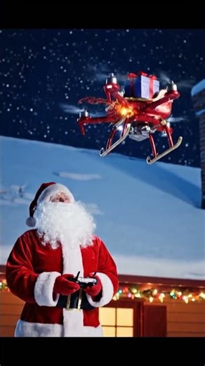 Santa’s Drone Delivery Fails Presents Crash Landing | Nebula Shots