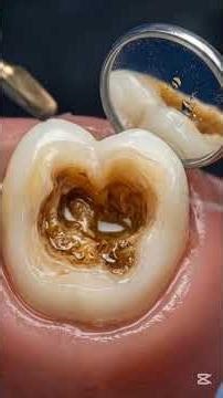 Watch This Rotten Tooth Come Back to Life Severe tooth decay restoration