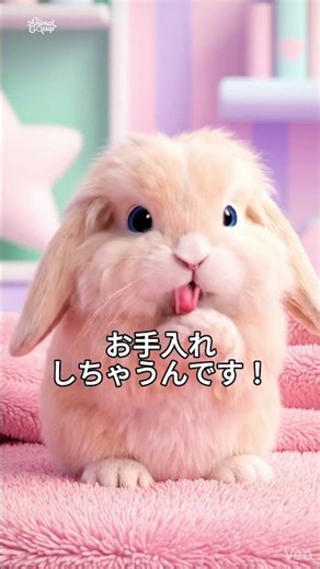 【キュン死】お耳の日スペシャル！うさぎの「◯◯◯」お手入れしぐさが可愛すぎてヤバい