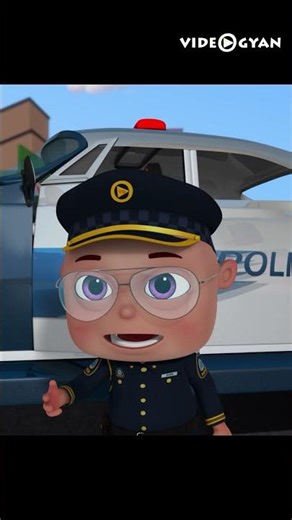 Zool Babies Dressed as Police Shorts 1 | Zool Babies Hindi Songs #shorts #hindishorts
