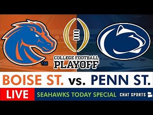 Boise State vs. Penn State Live Streaming Scoreboard, Play-By-Play, Highlights: CFP 2nd Round ESPN