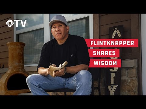 Making Arrowheads and Preserving Cherokee Language