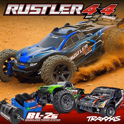 26 reactions · 3 comments | Our Traxxas favorites are BIGGER and STRONGER!  The Rustler 4X4, Slash 4X4, and Stampede 4X4 have new upgrades we’ve all been waiting for: ▪️ BL-2s Brushless Power System ▪️ Clipless Body Mounting ▪️ Extreme HD Suspension & Driveline The future is brushless, and it’s making its way to HobbyTown! | HobbyTown | Facebook