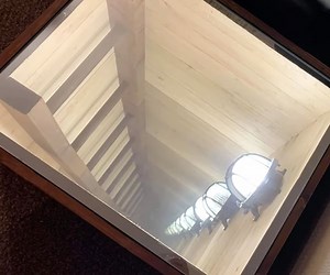 Making an Infinity Mirror Coffee Table That Looks Like a Mine Shaft