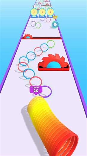 Toy spring 3d run game #games #gameplay