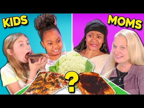 Can Kids Guess Their Mother’s Cooking? | People Vs. Food (Prank)
