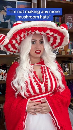 34K views · 540 reactions | I dont think i said that… twisted bleeding tooth pattern by Twisted Hatter fae top and sleeve pattern combo by Spirit + Thread Crochet #crochet #crocheting #crocheter #mushroom #mushroomhat #crochstmushroomhat #candycane #crochetbralette #crochetclothing | Hooks & Twists | Facebook