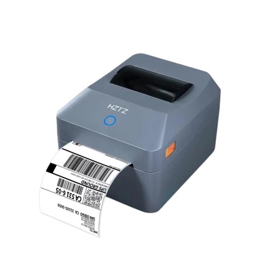 [$49.53] HZTZ T40 USB+Bluetooth 4-Inch Thermal Label Printer for Shipping, Barcode & Packaging Labels 25-100mm Print Width, EU Plug