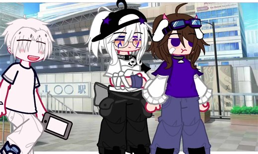 Nuevo oc uwu🥺🤍#meme#humor#gacha#uwu