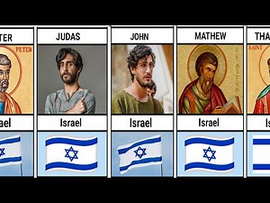 12 Disciples of Jesus 🌍 Their Nationalities Revealed!