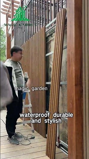 WPC Wall Panel for Facade & Outer Walls