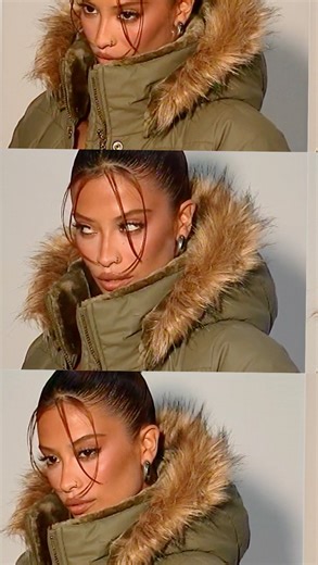 Baby Phat on Instagram: "Olive is literally the moment 💚 Shop your puffer at babyphat.com 🛍️"