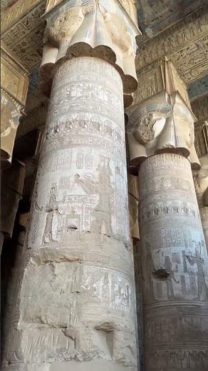 This is dendera temple:- one of the most preserved temple of Egypt #egypt #travelvlog #ancientegypt