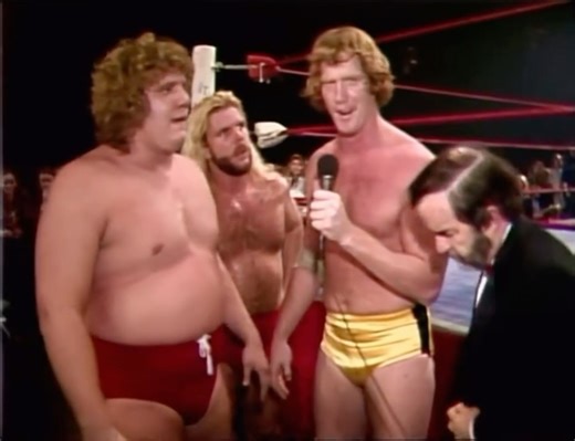 The Double Cross Ranch on Instagram: "43 years ago, David Von Erich, subbing for Buddy Roberts, teams with Michael Hayes & Terry Gordy to beat Iron Mike Sharpe, Ben Sharpe, & Tom Steele to become the first ever WCCW Six Man Tag Team Champions. (WCCW Christmas Star Wars December 25, 1982) #DavidVonErich #MichaelHayes #TerryGordy #FabulousFreebirds"