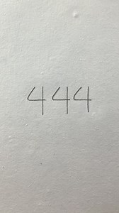 10M views · 48K reactions | How to draw three birds with numbers 444 | Cosmic Candy Art | Facebook