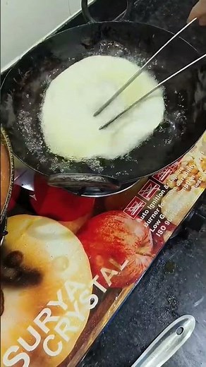 world's best Puri from flour! #food #cooking #recipe #viral #puri #ytshorts