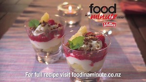 21K views · 91 reactions | Pear & Raspberry Crumble - a light and refreshing dessert that will sure be a hit with family and friends this summer. | Food in a Minute | Facebook