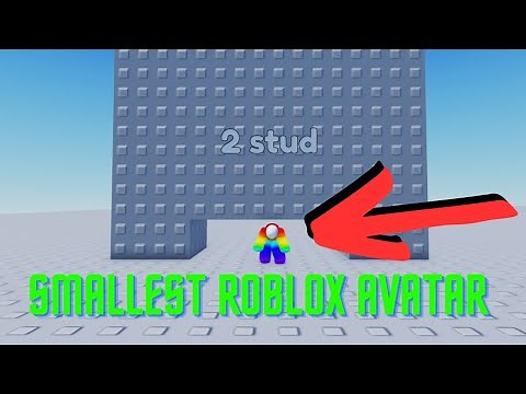 The SMALLEST roblox Avatar | BROKEN/free