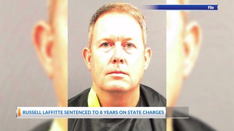 Russell Laffitte sentenced to 8 years on state charges