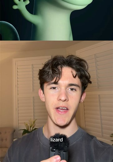 The Pixar Lizard has go to go #commentary #itsdarkcommentary | lizard