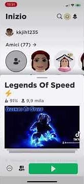Vi dico tutti i codici da riscattare su roblox “ legend of speed “