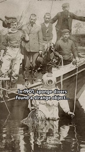 A 2,000 year old computer found in a shipwreck 🤯