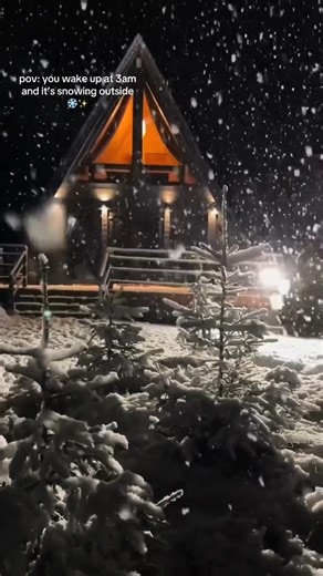 The best feeling ever! #snowing #snowfall #snow #whitechristmas #wintervibes #winter | Christmas All Year Long