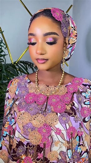 PRO MUA / ARTIST on Instagram: "Gorgeous Bride’s sister🩷 @shatum___ all ready for @uh2025__ grand kamu Makeup and turban @by_meerahs Outfit. @m.sadiq_couture_fashion #mua #reelsvideo #reels #viral"