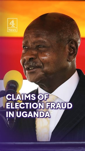 The Ugandan president Yoweri Museveni has claimed his landslide victory in the country's elections shows his party's strength despite the lowest voter turnout for twenty years. His main opponent, the singer turned politician Bobi Wine, has accused the authorities of ballot stuffing and says he and his supporters were harassed and intimidated by security forces. #Uganda #UgandaElection #Museveni #Channel4News | Channel 4 News