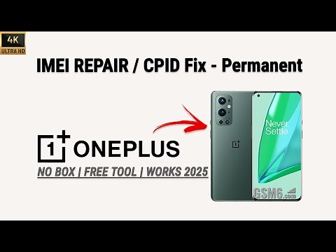 FIX IMEI on OnePlus (No Box!) | Downgrade + CPID Tool – 2025 Guide