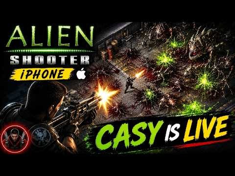 🔴 Alien Shooter iPhone Gameplay LIVE #AlienShooter #iPhoneGaming #GamingLive