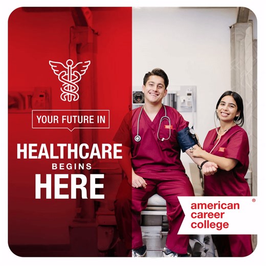 Ready to make a difference? Experience the ACC difference and start building the career you deserve with hands-on training in 12 different healthcare programs. ✔️Financial aid available for those who qualify ✔️Student services to support you while you’re in school. ✔️Job placement support upon graduation. | American Career College