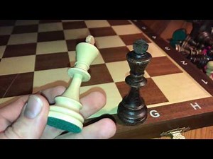 Chess: How to use the King movement instructions and position DIY