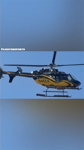 Helicopter Bell 407 landing at Atlantic City (No airport)