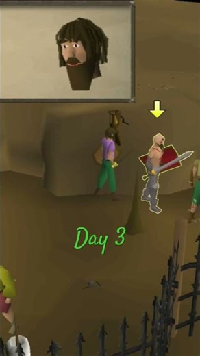 Day 3 RuneScape OSRS: Getting my sword and bow
