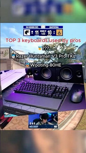 Top 3 Keyboards CS2 Pros Swear By ⚡ (You’ll Be Surprised by #1!)
