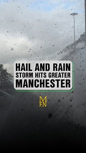 99K views · 580 reactions | Hail and very heavy rain hit on Thursday afternoon ⛈️ | Manchester Evening News | Facebook
