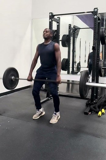 Clean High Pulls #exercise #fitness #athletictraining