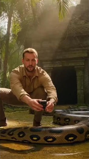 Inside the Anaconda King Chamber 🐍 | Real POV Discovery #shorts #AnimalPOV