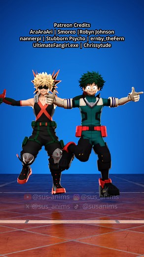 Deku joins in with the Squeaks! #susanims #mha #bnha #animation | Susanims