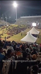 PNG Story - Southern Region Day at Sir Hubert Murray Stadium. Live performance by Archie Tarzy. | PNG SUN