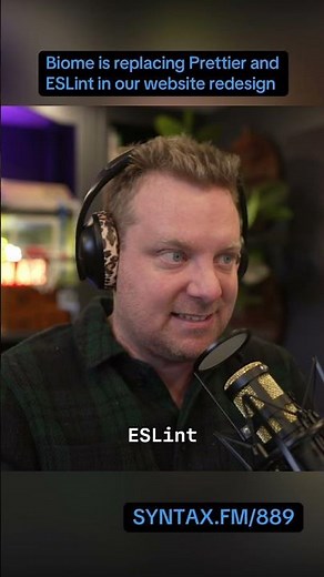 We're replacing Prettier and ESLint with Biome for Syntax 3.0