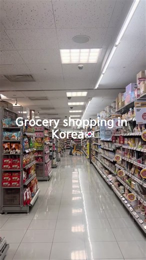 Grocery shopping at e-mart! #emart #seoul #southkorea #groceryshopping