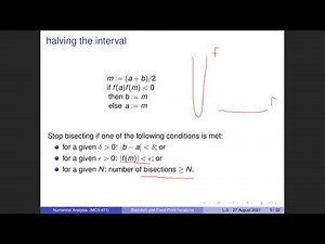 Bisection and Fixed-Point Iterations