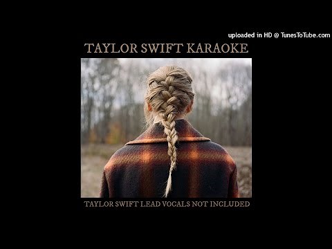 Taylor Swift - champagne problems (Karaoke Version)