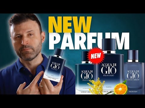NEW Giorgio Armani Acqua di Gio Profondo Parfum - Best one yet? REVIEW