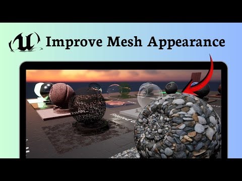 How to add materials in Unreal Engine 5 (Surface Mapping)