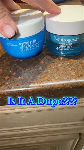 150K views · 2K reactions | ✨ Is this a DUPE?! Dollar Tree’s Extra Care Hydro Boost Water Gel with Hyaluronic Acid  vs. the iconic Neutrogena Hydro Boost  … are we really getting the same glow for just $1.25?!  Come test this with me and let’s find out if it’s a Need It or Leave It!  #DollarTree #DollarTreeFinds #DollarTreeDupe #BeautyOnABudget #ViralDupe #needitorleaveitseries #beautyonabudget #BargainHunt #dollartreedeals | Jennifer Lyn | Facebook