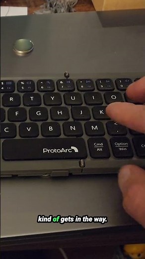 The ProtoArc portable keyboard is awesome!